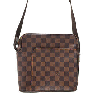 Louis Vuitton Damier Ebene Brown Olaf Shoulder Bag